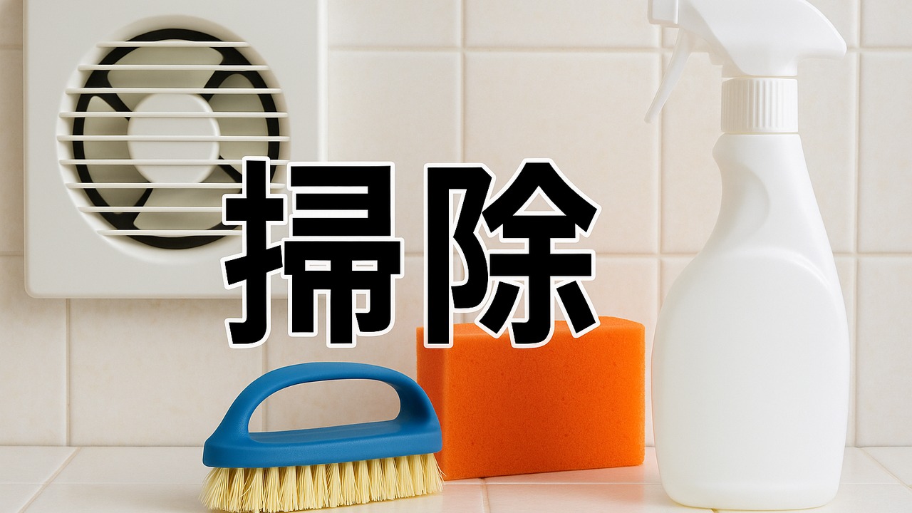 風呂 換気扇 掃除 基本 洗剤 頻度